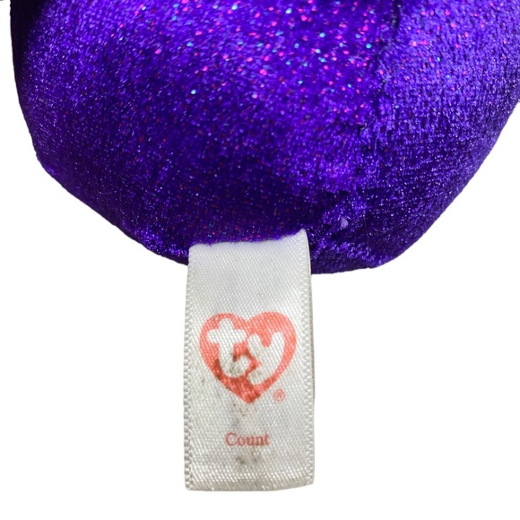 TY Beanie Boos - COUNT the Purple Bat (Regular Size - 6 inch) - Picture 4 of 6